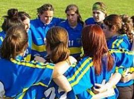 La selección asturiana de rugby a siete femenina, al Campeonato de España