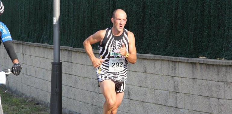 Manuel Pando y Marta Díaz, campeones de Asturias de Media Maratón  