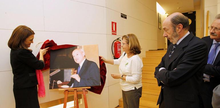 Luis Martínez Noval recibió hoy un homenaje en el Congreso de los Diputados