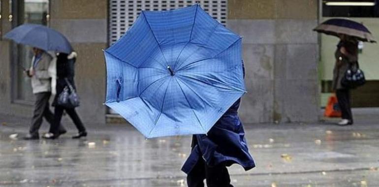 Asturias estarán hoy en alerta por lluvias, vientos o fenómenos costeros