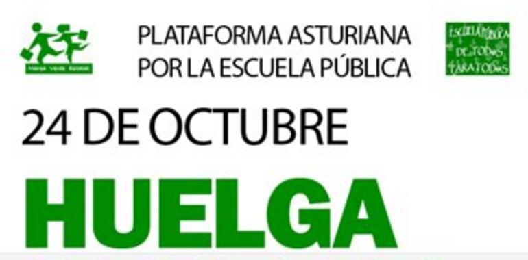 Apoyo colectivo a la huelga en la enseñanza y la movilización frente a la Ley Wert