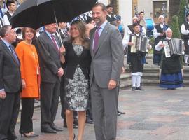 Los Príncipes de Asturias ya están en Oviedo