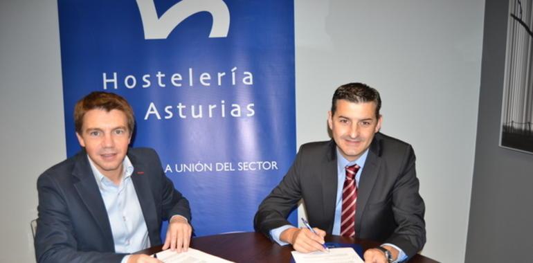 Hostelería de Asturias concierta con Vodafone soluciones móviles para sus asociados