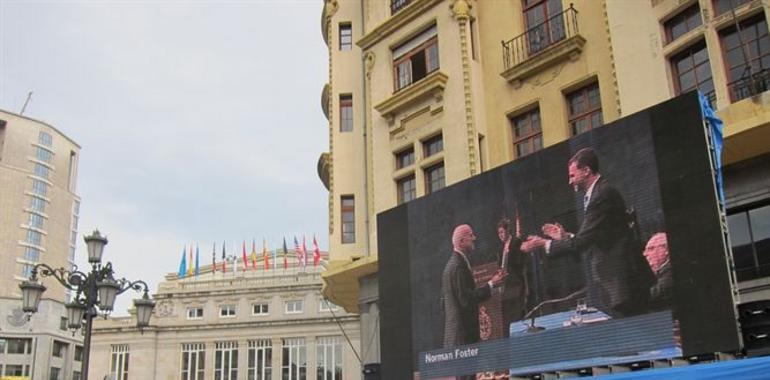 La ceremonia de entrega de los Premios Príncipe de Asturias se celebra este viernes en Oviedo