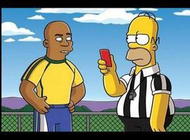 Los Simpson van xugar el Mundial de Fútbol