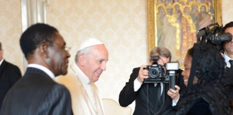 Audiencia del Papa Francisco con el presidente de Guinea Ecuatorial