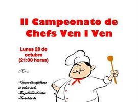 Esta noche comienza el II Campeonato de Chefs (Ven I Ven), el \Master Chef\ gijonés