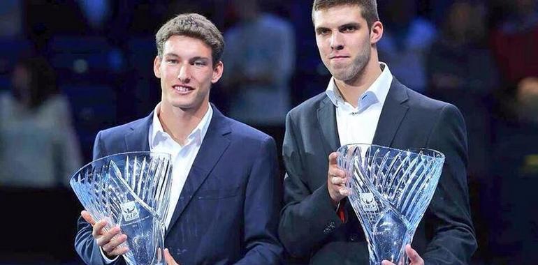 Pablo Carreño, recibió el reconocimiento al mejor progreso del año