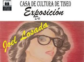 Exposición de dibujos en la Casa de Cultura de Tineo.