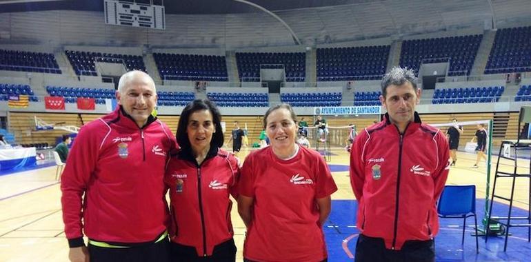 Buen papel del Bádminton Riosa en el Nacional de Santander