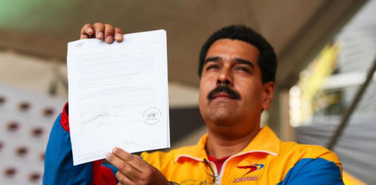 Maduro insta a garrar a los saqueadores