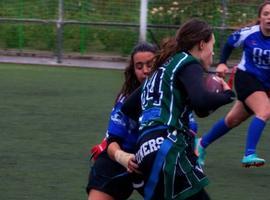 El equipo femenino de los Mariners, subcampeón en el Open Madrid Capitals de flag football