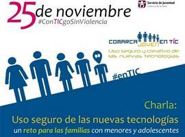 Charla sobre Uso seguro y creativo de las Nuevas Tecnologías, en Villaviciosa