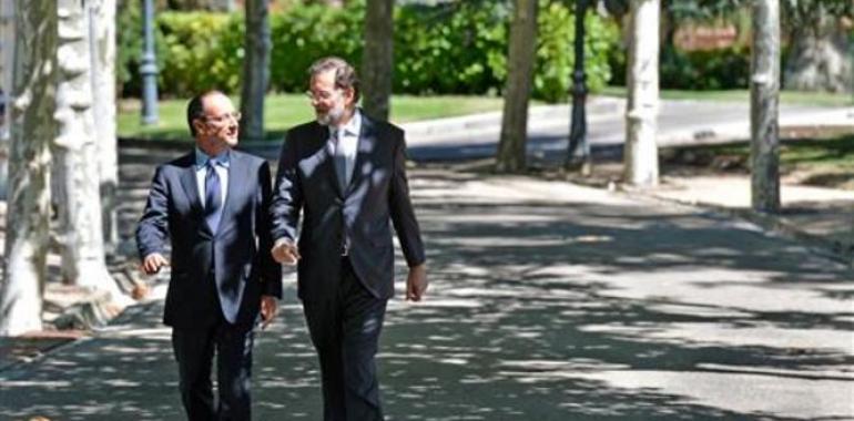 Hollande asiste en Madrid a la XXIII Cumbre Hispano-Francesa