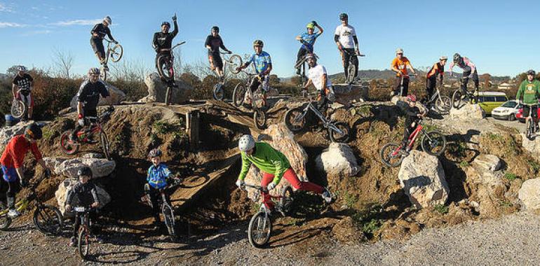 El tercer circuito de Trial Bici en Asturias ya en funcionamiento