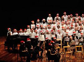 200 alumnos del Julián Orbón ofrecen el jueves el Concierto de Navidad en Avilés