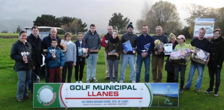 Ganadores del Torneo de Golf Navidad del Ayuntamiento de Llanes