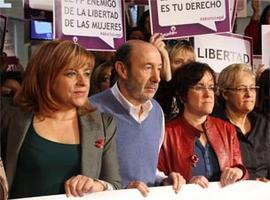 El PSOE llama a la sociedad a parar la Ley contra las mujeres impulsada por el Gobierno \inmoral\