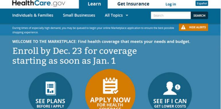"If you dont have health insurance, go to HealthCare.gov right now and sign up"