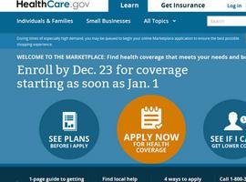 \"If you don\t have health insurance, go to HealthCare.gov right now and sign up\"