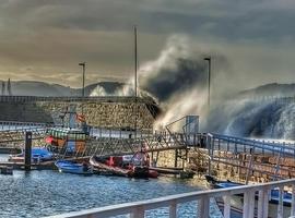 Alerta Asturias por fuertes rachas de viento durante la noche y hasta medio día del martes