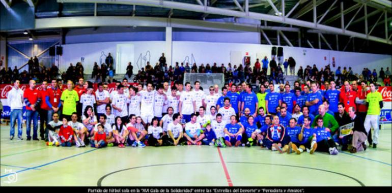 Partidazo de alto nivel en la Gala de la Solidaridad en Oviedo