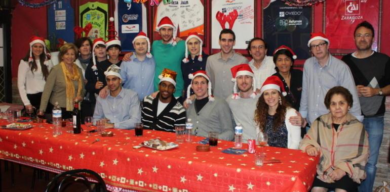 Navidad en familia del Oviedo Baloncesto