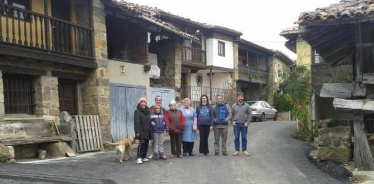 Finalizaron las mejoras en Cervera, Torazu, obra del Ayuntamiento de Cabranes