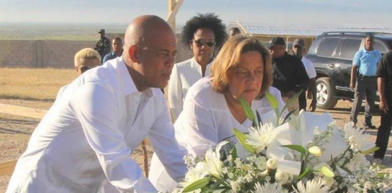 Martelly destaca los avances en Haití a cuatro años del terremoto