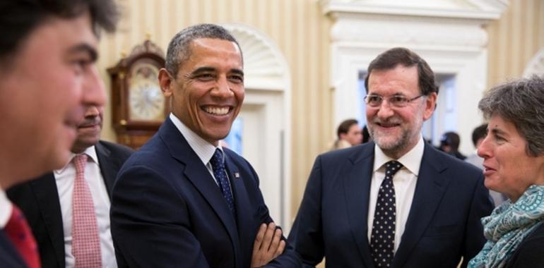 Los presidentes Obama y Rajoy coinciden en que reducir el paro es el primer objetivo para España