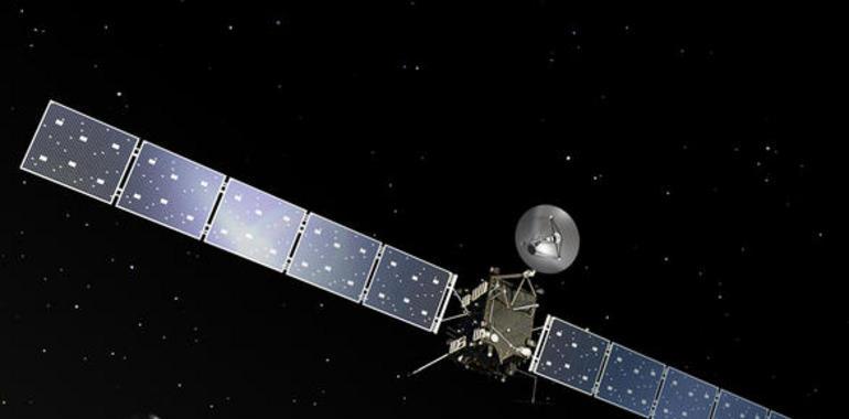 Rosetta despertó a las 11 de su largo sueño espacial