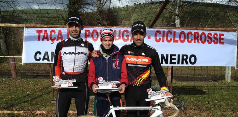 Victoria de Brun y Prieto en la copa portuguesa de Ciclocross