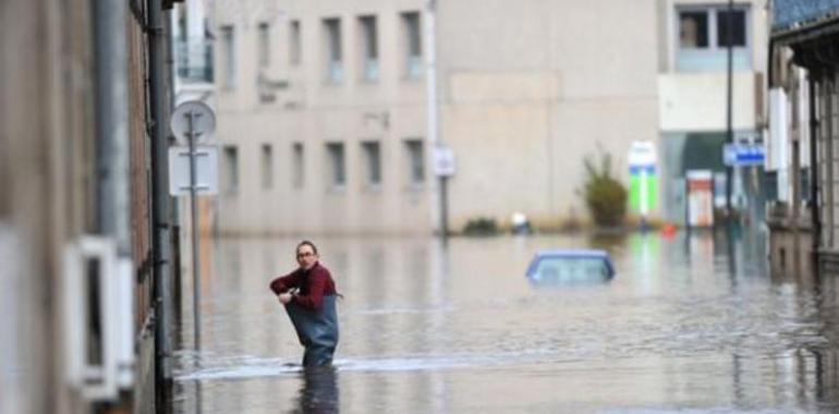 Lluvias e inundaciones en Francia dejan dos muertos y cuantiosos daños materiales