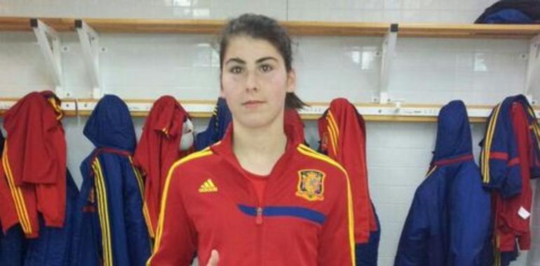 Oviedo Moderno: Lucía ya se entrena con la selección española