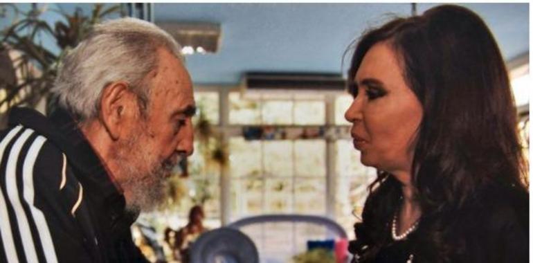 Cristina Fernández y Fidel Castro: Almuerzo en La Habana 