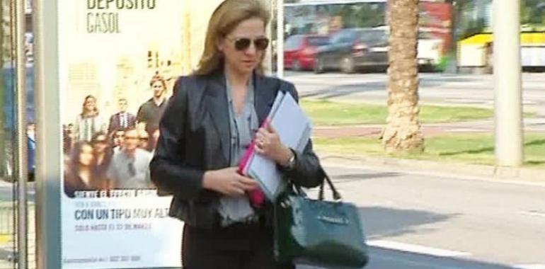 La Infanta Cristina baxará en coche la rampla de los Xulgaos por motivos de seguridá