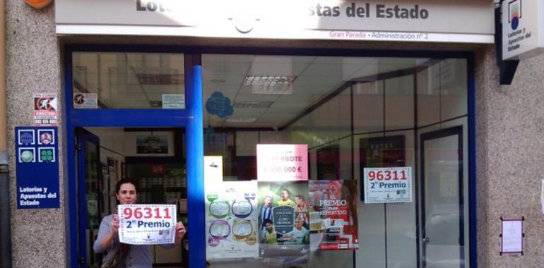 Vendido en Salas el segundo premio de la Lotería Nacional