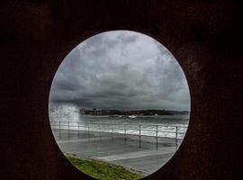 Alerta roja en Asturias por vientos de 140 km/hora 