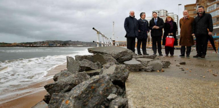 El Gobierno Central descarta ayudas específicas por los daños del temporal en Asturias