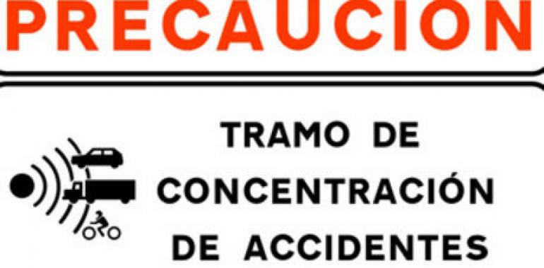 El kilómetro 57 de la N-632 en Asturias, el más peligroso de España