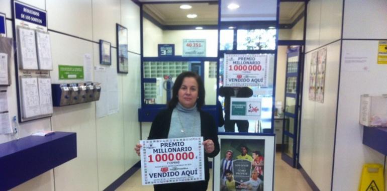  La  Primitiva deja un premio de un millón de eurazos en Oviedo