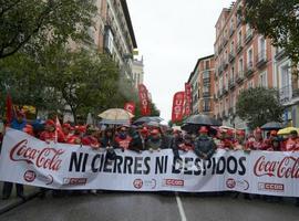 Méndez y Toxo piden al Gobierno que se implique en frenar el ERE de Coca-Cola