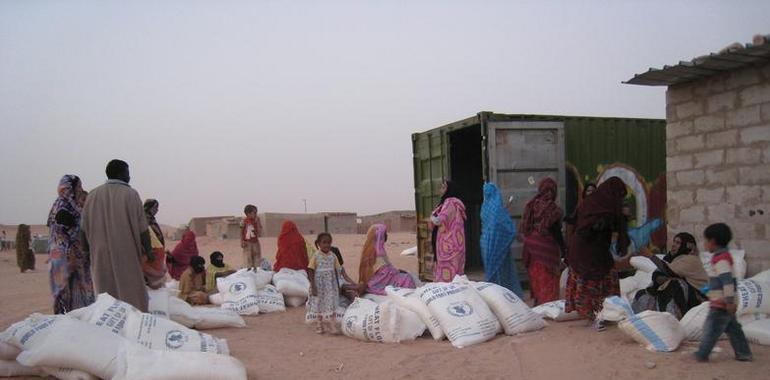 Delegación asturiana visita los campamentos de refugiados saharuis