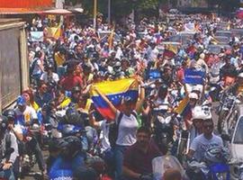 Caracas desbordó las calles exigiendo liberación de Leopoldo López y presos políticos 