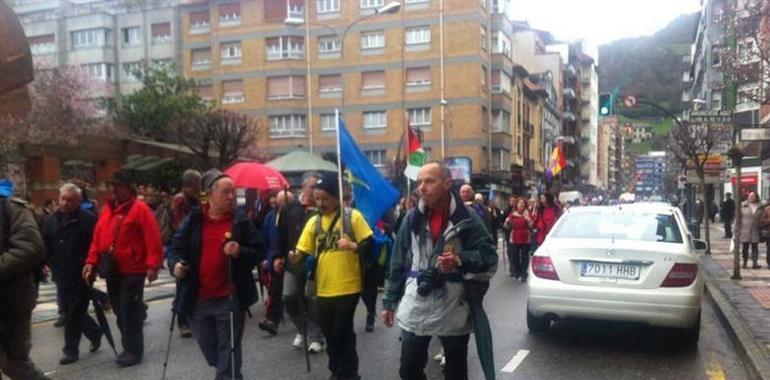 La Marcha de la Dignidad asturiana, camino de Madrid