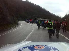 La Marcha de la Dignidad asturiana avanza por Pajares