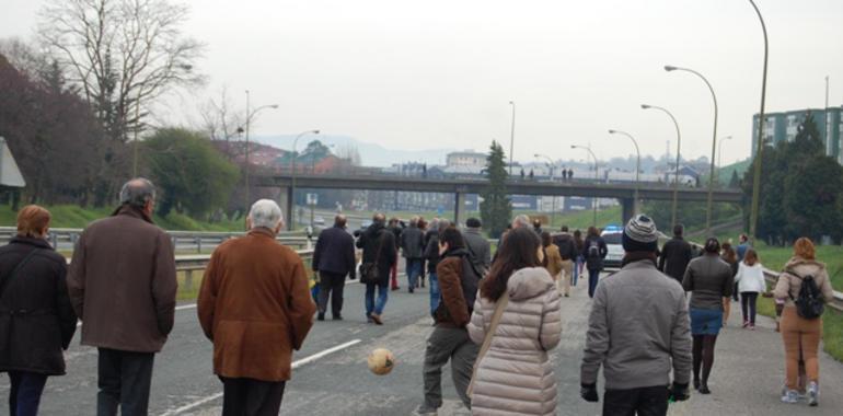 "Imagina un Bulevar" denunciará la pasarela de Ventanielles ante el Principado de Asturias