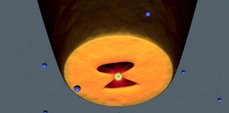 Atrapan y mueven nanobjetos en 3D con nanopinzas