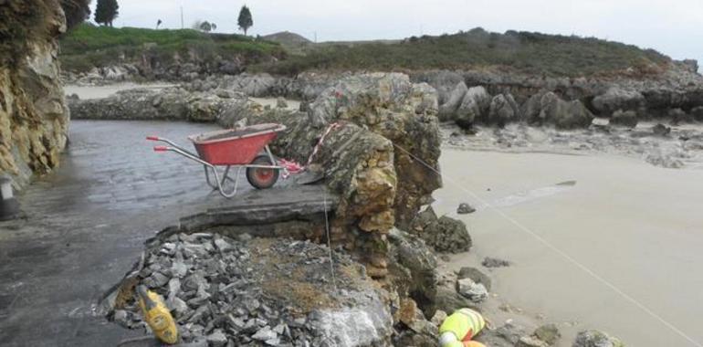 Nuevas obras para reparar los daños del temporal en  Asturias, Cantabria y Galicia