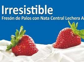 Fresón de Palos con nata Central Lechera Asturiana, un placer irresistible